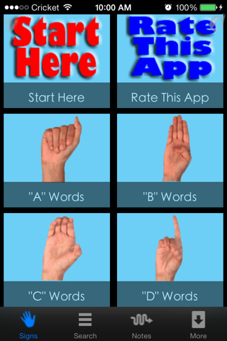 Baby Sign Language: Learn sign Language, ASL, & Ameslan For Babies Kids & Toddlers! Free screenshot 2