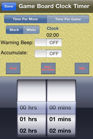 Game Board Clock Timer Free screenshot 3