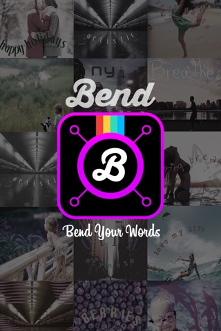 Bend  - When you want to add Curved Text, Custom Typography & Fonts, Special Filters, Doodles and Frames to your Pics! screenshot 2