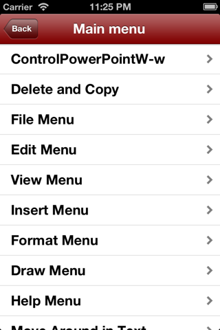 Shortcuts for Mac PowerPoint screenshot 3
