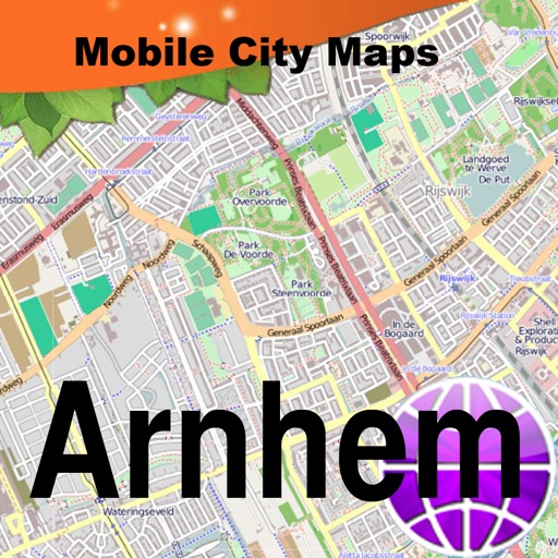 Arnhem Street Map