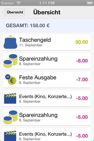MFC Geldmanager - Die Finanzapp screenshot 2