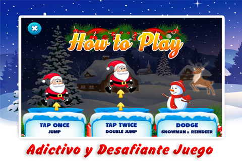 :: Go Santa Go! :: The Ultimate Endless Runner for the Christmas Holiday Season! screenshot 2