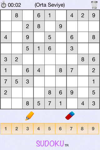 Sudoku TR screenshot 3