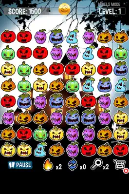 Game screenshot Haunted Halloween Spooky Ghost Pumpkins Crush Party mod apk