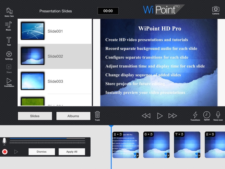 WiPoint HD Pro - Make HD video presentation & photo slideshow