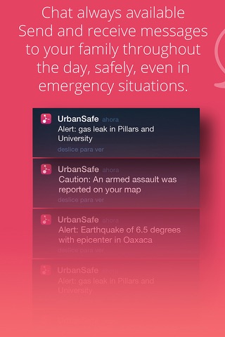 UrbanSafe - Tu familia segura screenshot 3