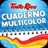 TostaRica Cuaderno Multicolor