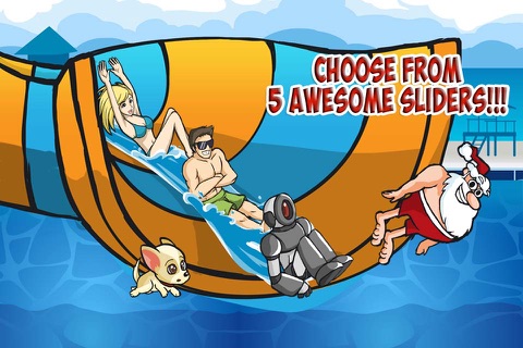 A Waterslide Surfers Extreme - Cool Water Slide Wave Game screenshot 4