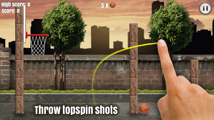 Through the Hoop - Basketball Physics Puzzler