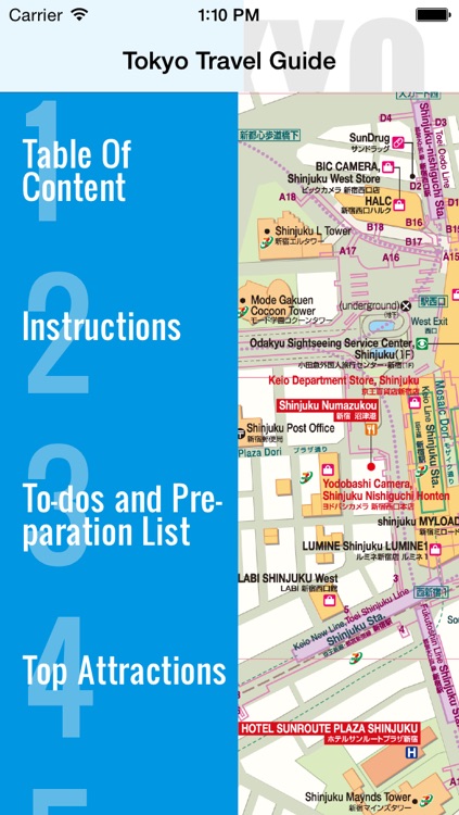 Tokyo travel guide and offline map - Tokyo metro Tokyo subway Narita Haneda Tokyo airport transport, Tokyo city guide, JR Japan Railway traffic maps lonely planet sightseeing trip advisor