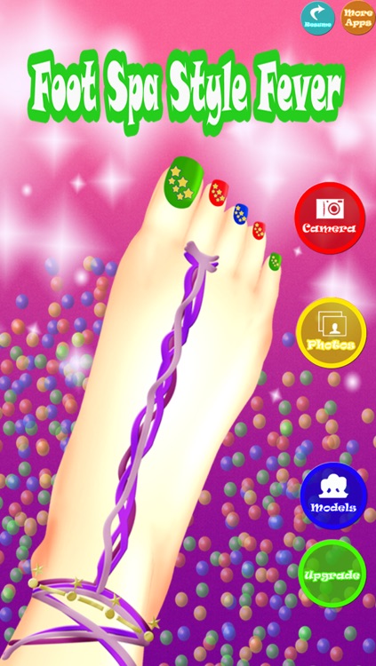 Foot Spa Style Fever! - A Nail Salon and Makeover Game for Kids FREE