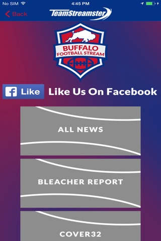 Football STREAM+ - Buffalo Bills Edition screenshot 4