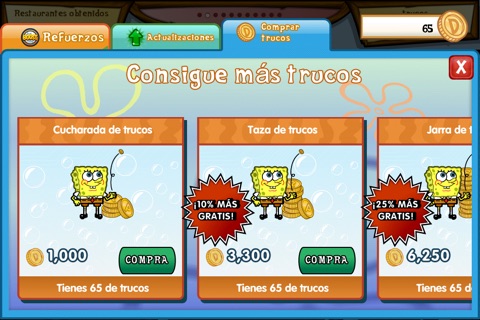 SpongeBob Diner Dash Deluxe screenshot 4