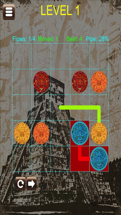 Mayan Flow Myth - An Ancient Puzzle Board Game