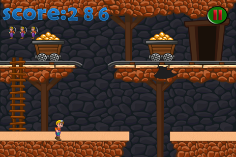 Gold Mine Pitfall Escape Dash screenshot 4