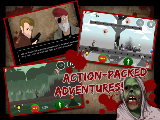 Attack of the Killer Zombie Free, game for IOS