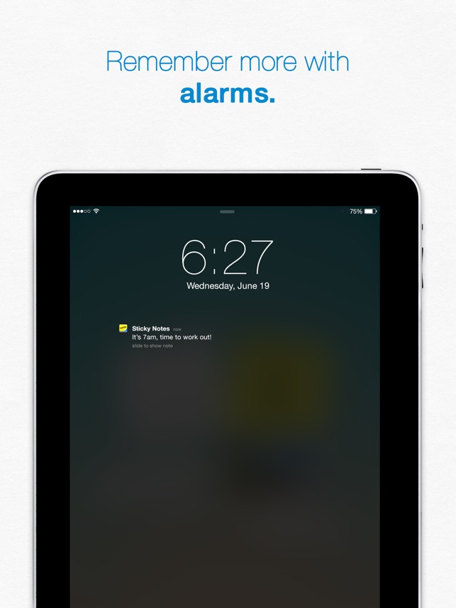 Sticky Notes iPad - Reminders & Notes App - with Alarms and (圖4)-速報App