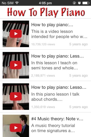 How To Play Piano screenshot 2