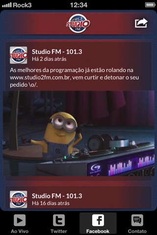 Rádio Studio FM screenshot 3
