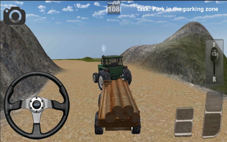 Tractor Farm Simulator 3D screenshot 2