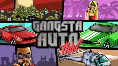 How to cancel & delete Gangsta Auto Thief - Reckless Gang.sta City Hustle from iphone & ipad 1