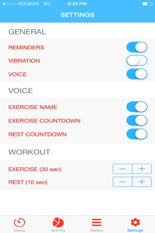 Fasty Workout screenshot 2