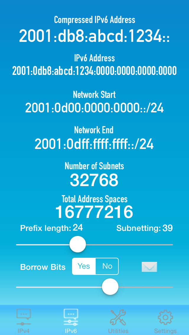 IPv4 and IPv6 Subnet Calculatorのおすすめ画像5