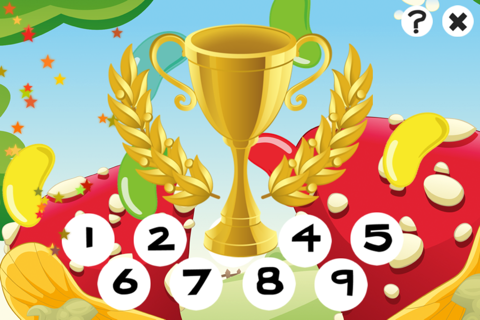 123 Counting Candy & Sweets To Learn Math & Logic! Free Interactive Education Challenge For Kids screenshot 3