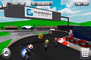 MiniBikers: The game of mini racing motorbikes - Screenshot 2