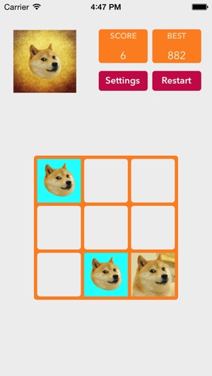 Super Swip and Slide 2048 Tiles Number Game for Doge Version(圖3)-速報App