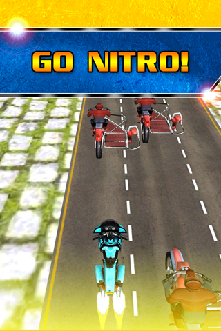 3D Dirt Bike Running Mayhem Battle By Crazy Moto Rival Riding Street Racing Games Free screenshot 3