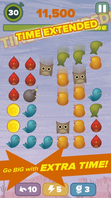 Burds - Connect the dots with birds, a logic zap pop jewel gem puzzle game. screenshot-3