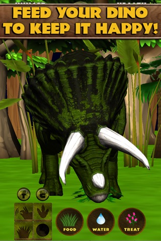 Virtual Pet Dinosaur: Triceratops screenshot 2