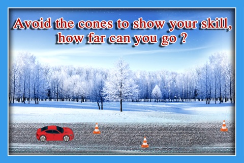 Winter Snow Tires Agility Race : The Arctic Car Ice Traction Road - Free Edition screenshot 3