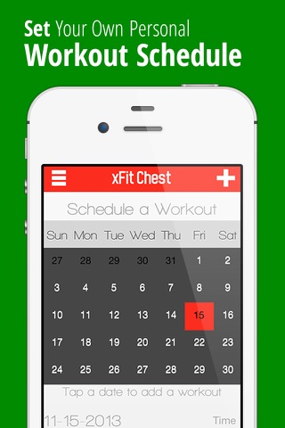 xFit Chest – Daily Workout for Perfect Lean Sculpted Pecs screenshot 4