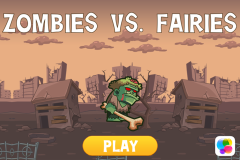 Zombies vs Fairies – Deadly Zombie Horror Shooting Game on the Graveyard screenshot 2