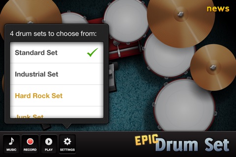 Epic Drum Set screenshot 2