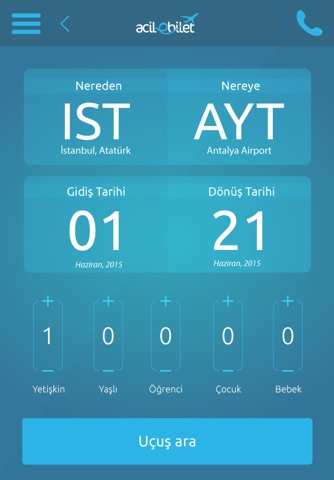 Bilet Cepte - Uçak Bileti screenshot 2