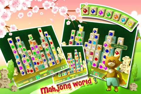 Mahjong world 3 HD-Puzzle Games screenshot 3