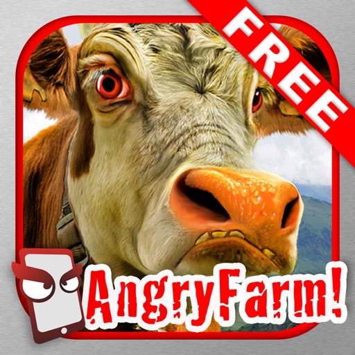 AngryFarm Free - The Angry Farm Animal Simulator Icon