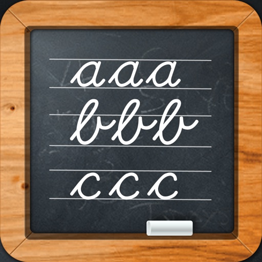 Handwriting worksheets for Children: Learn to write the letters of the alphabet in script and cursive icon