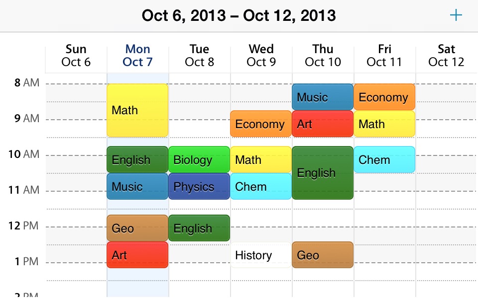 Class schedule - Your Assignment and School timetable screenshot 3