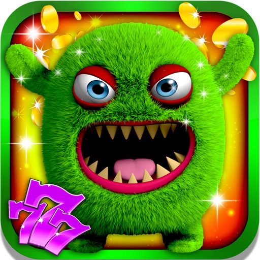 Lucky King Monster Slot Casino: Win Big lottery prizes with this free gambling game iOS App