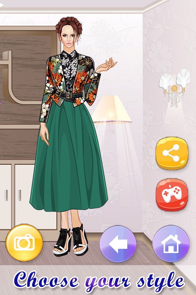 Aristocratic Dressup: Paris. Dress up a french princess with fashion clothes. screenshot 3
