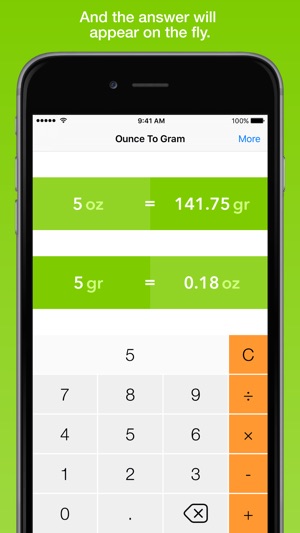 Ounce To Gram, the fastest weight converter(圖2)-速報App