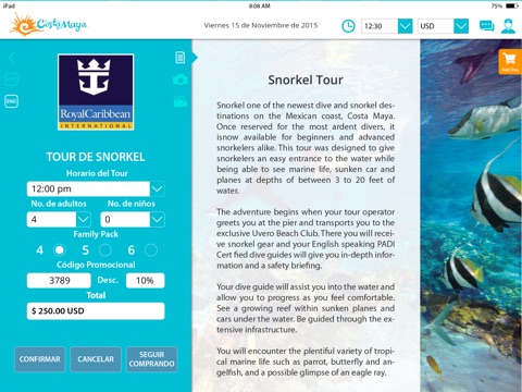 Costa Maya Sales screenshot 2