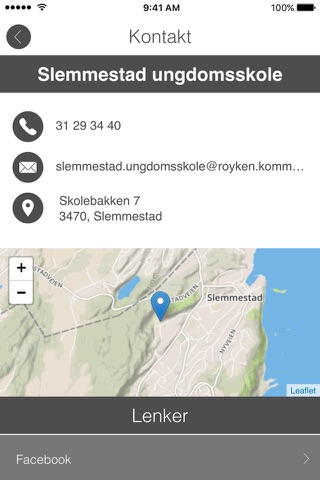 Slemmestad ungdomsskole screenshot 3