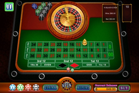 Free Las Vegas Spin Casino Game - VIP Gold Roulette screenshot 2