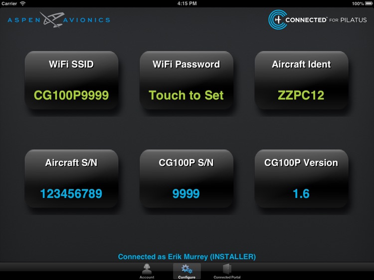 Connected for Pilatus